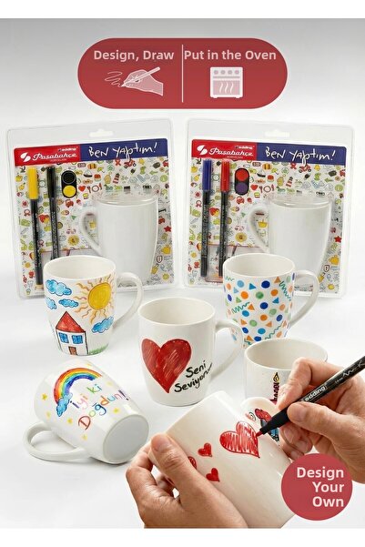 ALY DURU Paşabahçe Mug Cup Design Your Own Set