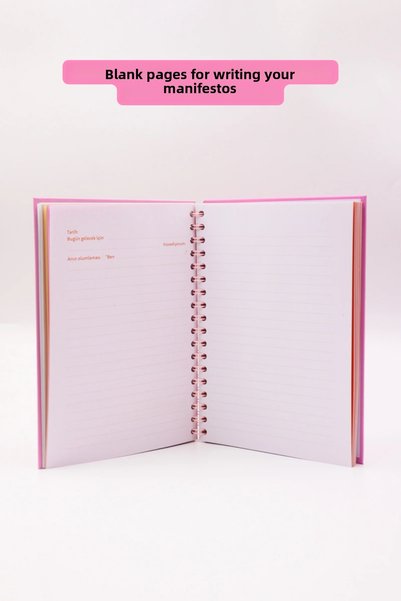 EFBUTİK Manifestle Manifest Diary Agenda White S1