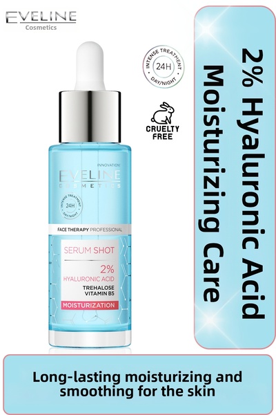 Eveline Cosmetics 30 ml Ser cu vitamina B5 - 2% acid hialuronic și trehaloz
