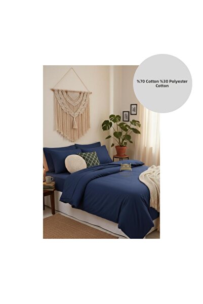 ayçiçek home Single Bedding Set 100/200 Non-Elastic Bed Sheet 140/210 Quilt S...