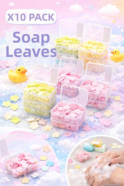 Berdina Home 10 Boxes of Melting Mini Paper Soap Student Children School Disi...