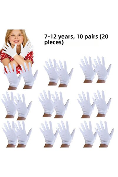 partidolu 10 perechi (20 bucăți) Culoare albă 23 aprilie-29 octombrie Lycra C...