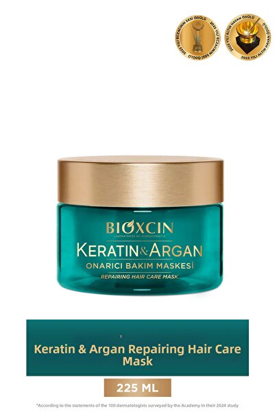 Bioxcin Keratin & Argan Repair Care Mask 225 ml