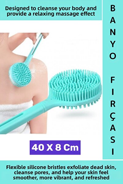 Wintoup فرشاة استحمام فاخرة للتدليك والتقشير للبشرة الرطبة والجافة، فعالة، مز...