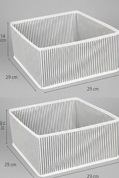 ALAS 2 Drawer and Shelf Organizer Gray