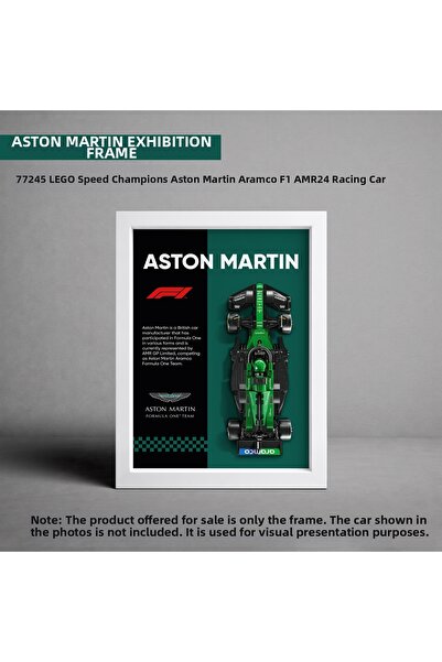 HOMEPACK Aston Martin F1 Lego Exhibition Frame, Exhibition Chart, Speed Champ...