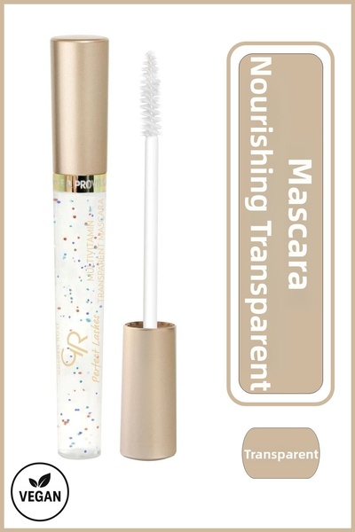 Golden Rose ماسكارا شفافة بفيتامينات متعددة من بيرفكت لاشز مع محتوى فيتامينات...