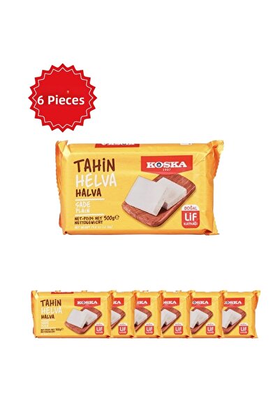Koska طحينة 500 جرام × 6 عبوات (علبة اقتصادية)