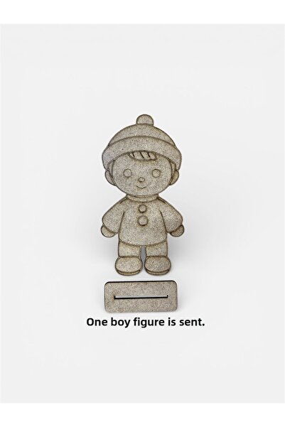 OES HOME قطعة واحدة من لعبة الخشب الخشبية للرجال، هدية نشاطات المدرسة الصيفية...