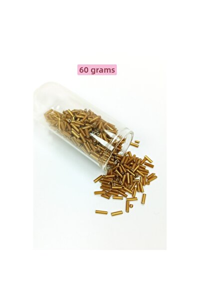 Royaleks Mărgele de tăiere tubulare lungi Diametru 2mm Lungime 10 mm - 60 gra...