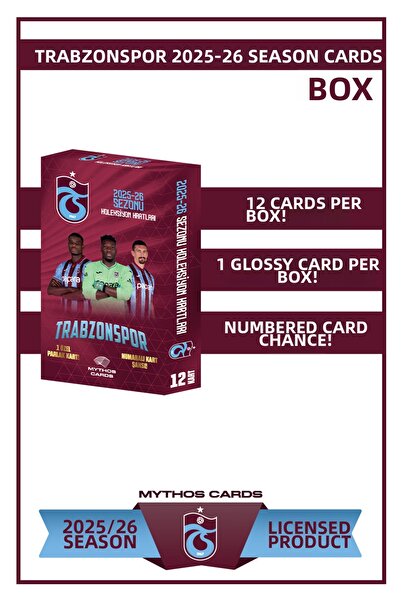 Trabzonspor بطاقات موسم 2025-26 - صندوق