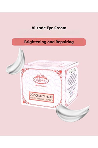 Alizade Eye Contour Cream Brightening and Repairing Contains 100% Natural Her...