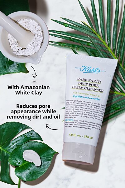 Kiehl's Deeply Cleansing and Purifying Rare Earth Facial Cleansing Gel 150ml