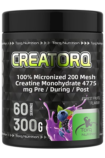 Torq Nutrition Creatorq 100% Micronized Creatine Monohydrate 300 gr Forest Fruit