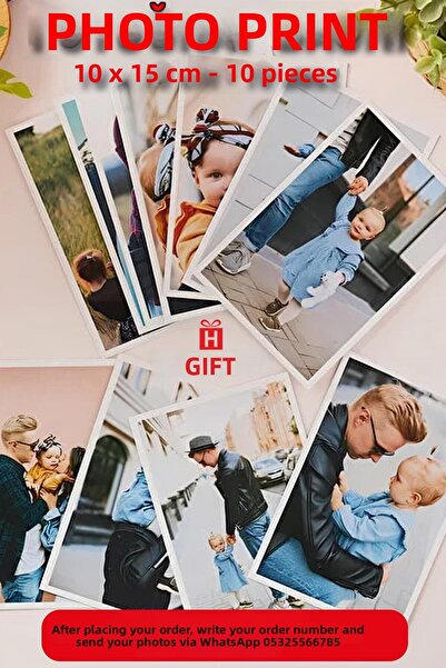 HEDİYELİKS Imprimare foto 10 bucăți 10x15 cm