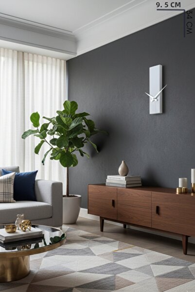 MOOCLOCK Jaka Design Modern Ceas de perete decorativ cu mecanism silențios, e...