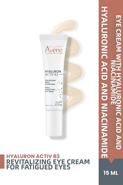 Avene Hyaluron Activ B3 Triple Effect Κρέμα Περιποίησης Ματιών 15 ml
