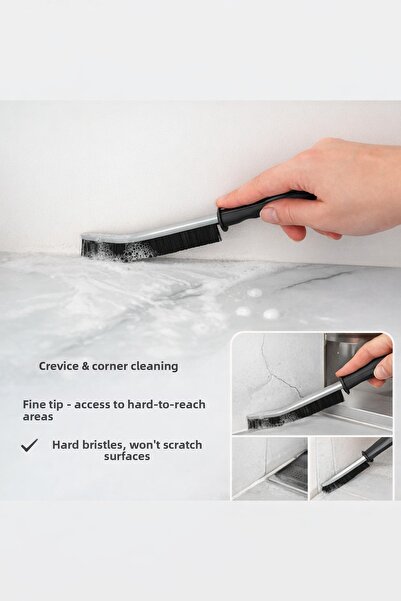 Hayveys فرشاة تنظيف ذات شعيرات طويلة ورفيعة متعددة الأغراض لتنظيف تفاصيل المط...