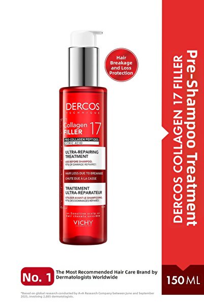 Vichy Dercos collagen 17 filler pre-shampoo care 150ml