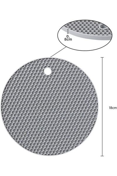 Nacario Nrcrioshop Silicone, Pot and Teapot Mat, Fireproof Non-Stick Silicone...