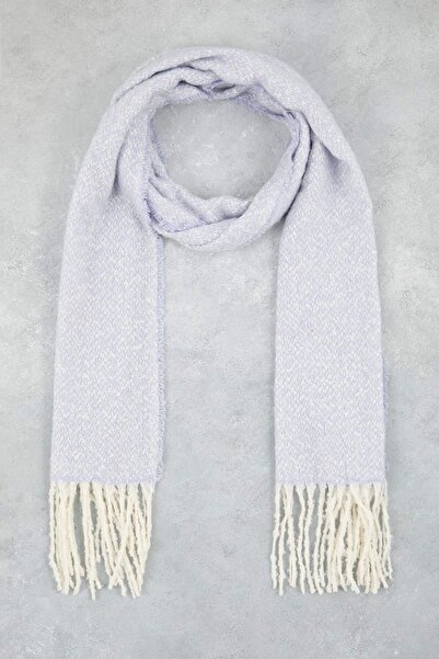 Trendyol Collection Grauer Damenschal mit weicher Textur TWOAW26AT00005