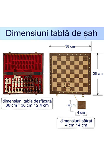ARVYS Set de șah premium ®