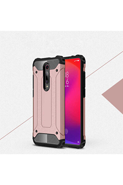 noktaks Mi 9T / Mi 9T Pro uyumlu - Kılıf Çİft Katman Koruyucu Crash Military ...