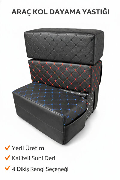 BuMu Teks Sünger Kolçak Kol Dayama Fiat Tofaş Şahin Üniversal Siyah Deri