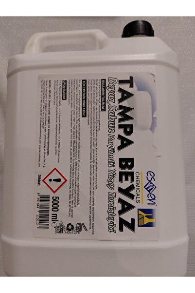 TAMPA BEYAZ Tampa Yüzey Temizleyici Beyaz Sabun Parfümlü 5lt