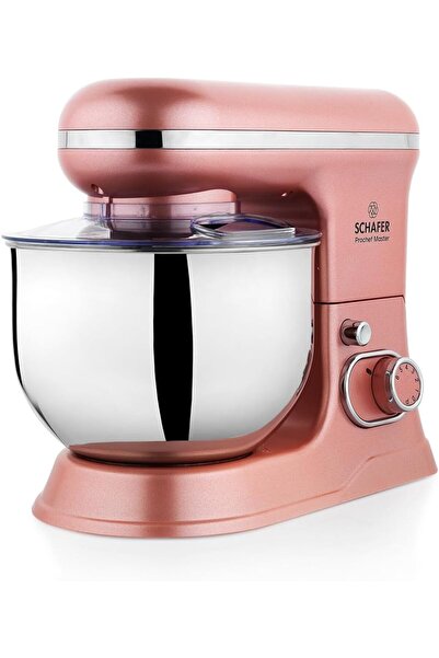 Schafer Prochef Xl Stand Şef Mikser Rosegold - 6 Kademeli Hamur Yoğurma Makin...