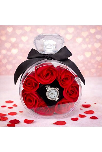 velve Set floral My Only Rose ambalaj decorativ tip sticla parfum,Trandafiri ...