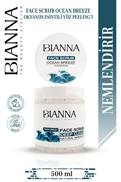 Bianna Okyanus Esintisi Yüz Peelingi Nemlendirici & Ferahlatıcı & Yatıştırıcı...