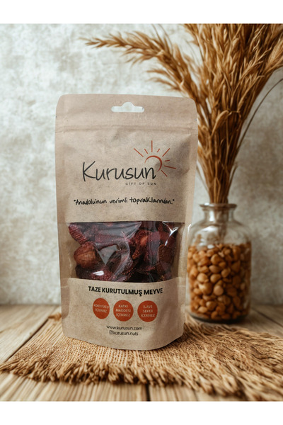 Kurusun Gift Of Sun فراولة مجففة 50 جرام بدون إضافة سكر
