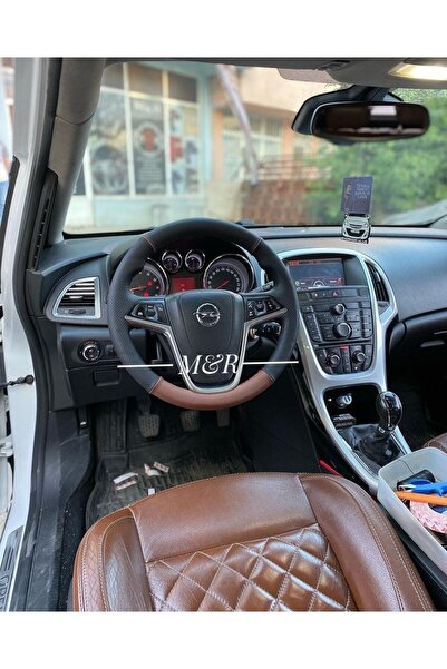 M&R OTO KILIF AKSESUAR Opel Astra J Kasa Orijinal Kaplama Deri Direksiyon Kılıfı
