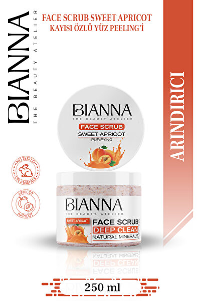 Kayısı Özlü Yüz Peelingi Canlandırıcı & Arındırıcı & Dengeliyici - 250ml