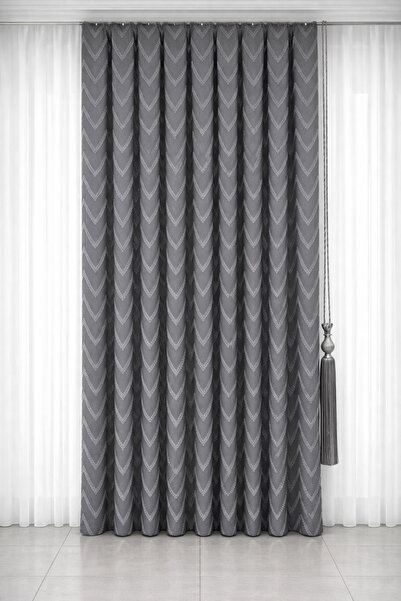 cemrela desing ستارة خلفية فاخرة من الريش باللون الرمادي (جنحة واحدة)