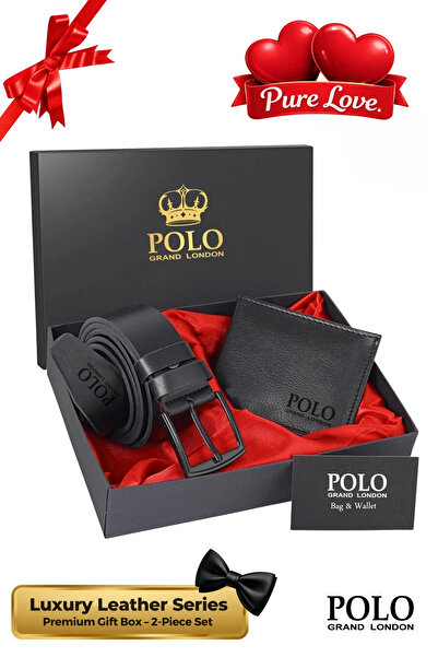 POLOGRAND London Original Men's Special Gift Boxed 2-Piece Set Valentine's Da...