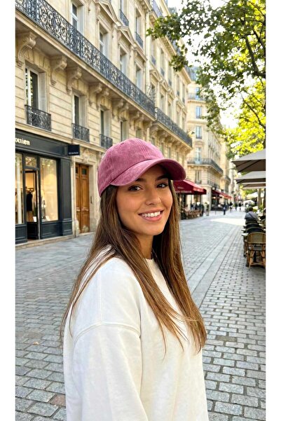 LAGRANZE Kadın Günlük Şapka Eskitme Detaylı Yıkamalı Pamuklu Premium Vintage ...