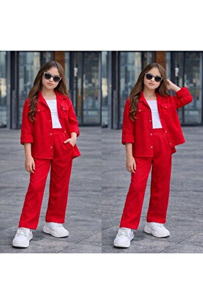 KOKOŞ BEBEK بدلة أنيقة مع سترة كتان |   بين 4/8