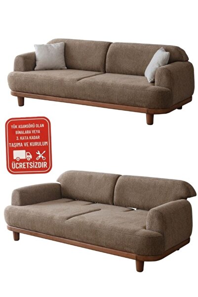 TROYA 3' lü sırt atlamalı Koltuk