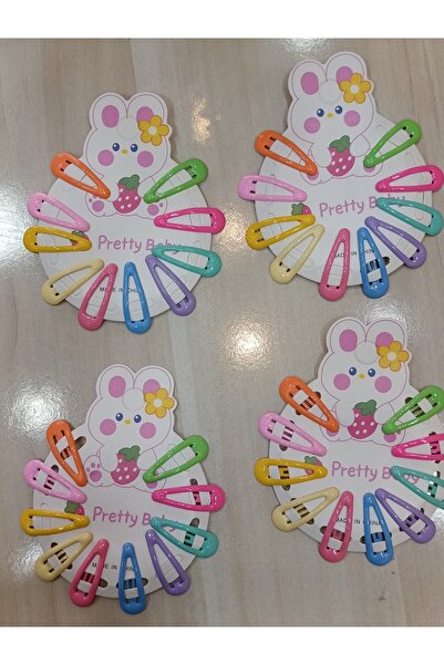 ELAS HOME Baby Girl 10-Piece Small Snap Buckle Set