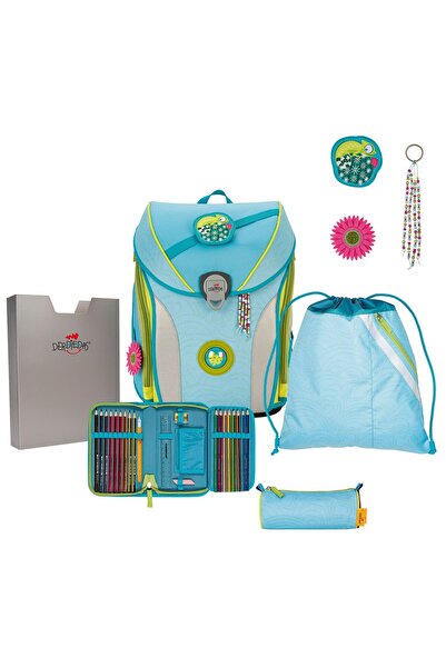 DerDieDas ErgoFlex Max LED Schulranzen-Set 5-teilig