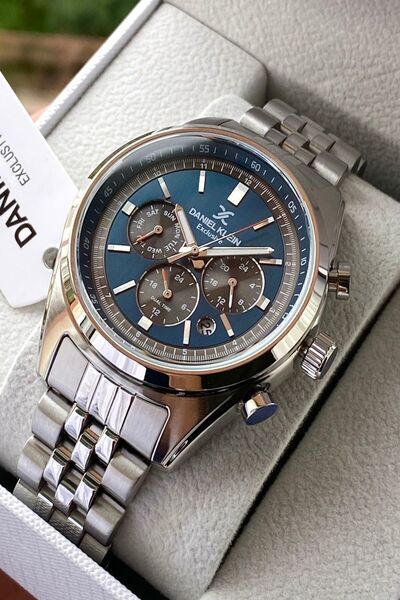 Daniel Klein Paslanmaz Çelik Kordon Erkek Kol Saati+3 Atm Su Geçirmez 2 Yıl G...