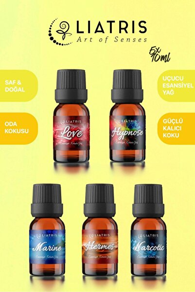 liatris HYPNOSE-MARINE-NARCOTIC-HERMES-BACCARAT esansiyel uçucu yağ 5*10 ml