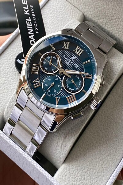 Daniel Klein Paslanmaz Çelik Kordon Erkek Kol Saati,3atm Su Geçirmez