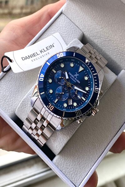 Daniel Klein Yeni Sezon Paslanmaz Çelik Kordon Erkek Kol Saati,3ATM Su Geçirm...