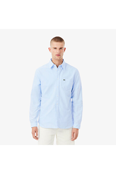 Lacoste قميص أكسفورد بقصّة عادية - CH1911-00-F6Z