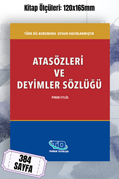 Tandem Yayınları Atasözleri Ve Deyimler Sözlüğü