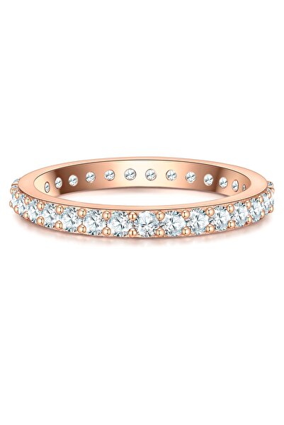 Glanzstücke München Silberring Ring Sterling Silber roségold Zirkonia weiß