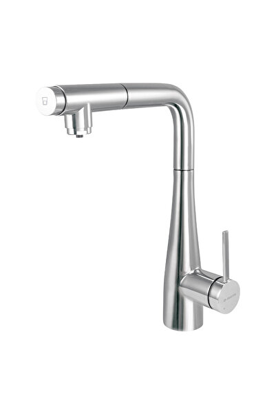 DEANTE ERIDAN Krom Rengi Arıtmalı-Oynar Başlıklı Mutfak Bataryası